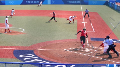 El cojunto de Canadá comenzó ganando desde el primer inning del partido.