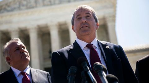 El fiscal general de Texas,  Ken Paxton.