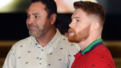 Canelo y Óscar de la Hoya