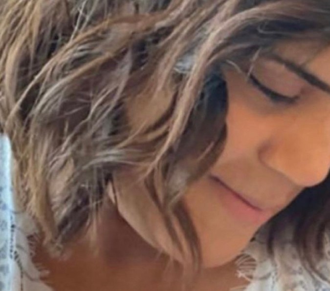 Francisca junto a Gennaro