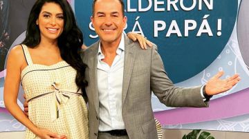 Carlos Calderón y su prometida Vanessa Lyón serán papás