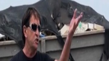 VIDEO: Sujeto amenaza obreros de construcción con llamar a Inmigración