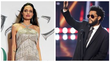 Angelina Jolie y The Weeknd