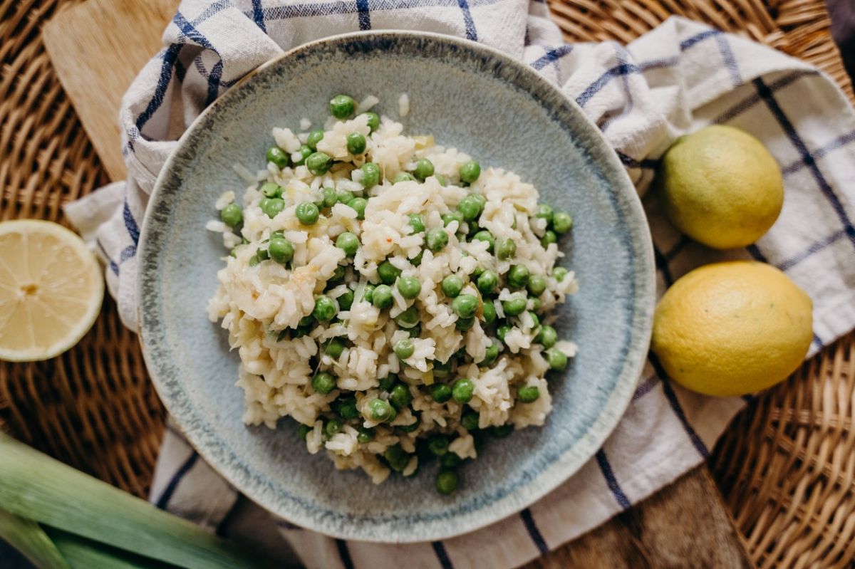 arroz con chícharos