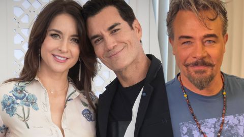 Susana González, David Zepeda y Sergio Sendel