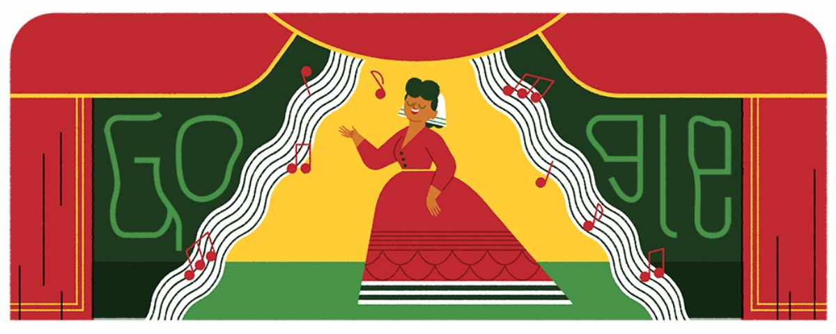 Who was Ángela Peralta, the singer to whom Google dedicates its Doodle this July 6?