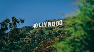 Foto del letrero Hollywood en California