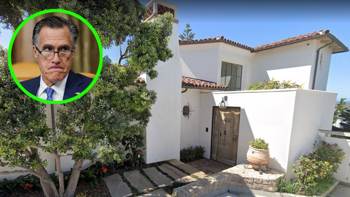 Mitt Romney le dijo adiós a su mansión en La Jolla, en California. 