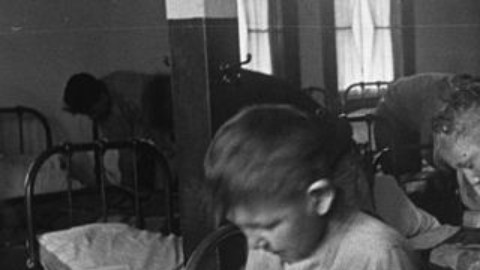 Las condiciones en que vivían estos niños eran atroces.