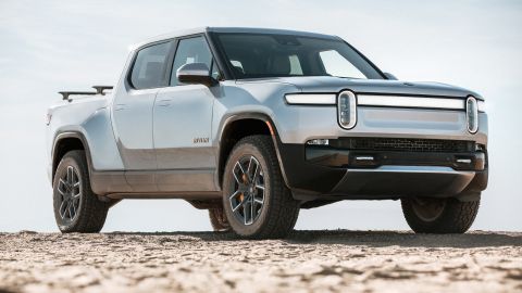 Foto de la camioneta eléctrica R1T de Rivian