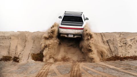 Foto de la camioneta eléctrica de Rivian