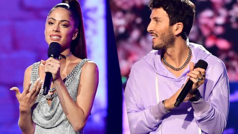 Tini y Sebastián Yatra coincidieron en Premios Juventud 2021
