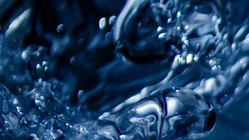 Foto de salpicaduras de agua