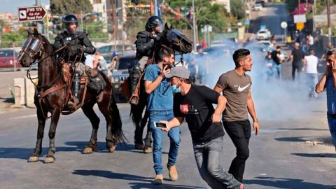 Desalojo de las familias palestinas