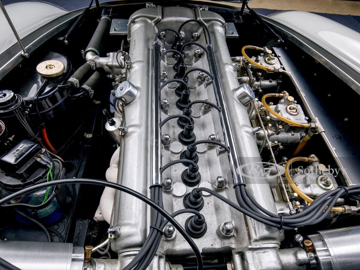 Foto del motor del 1962 Aston Martin DB4GT Zagato