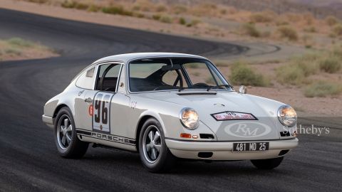 Foto del 1968 Porsche 911 R de frente