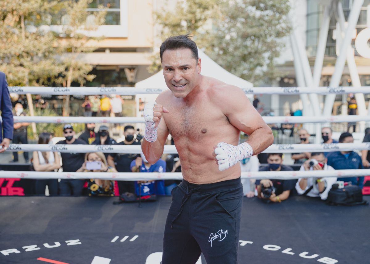 Oscar de La Hoya overcomes COVID-19 and sent a challenge to Floyd Mayweather