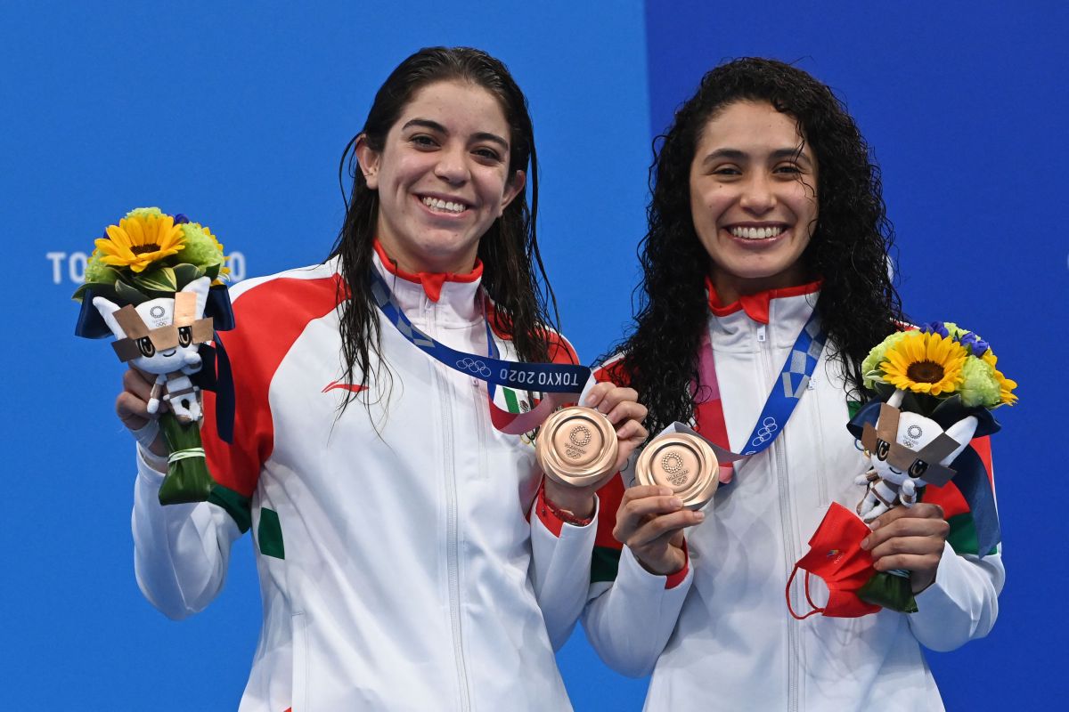 Alejandra Orozco, medallista olímpica. 