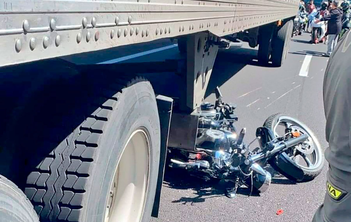 VIDEO: Motorcyclists die in a fatal accident on the Mexico-Cuernavaca highway VIDEO: Motorcyclists die in a fatal accident on the Mexico-Cuernavaca highway