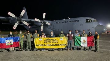 México envía aviones a Haití cargados de ayuda humanitaria tras terremoto de 7.2 grados