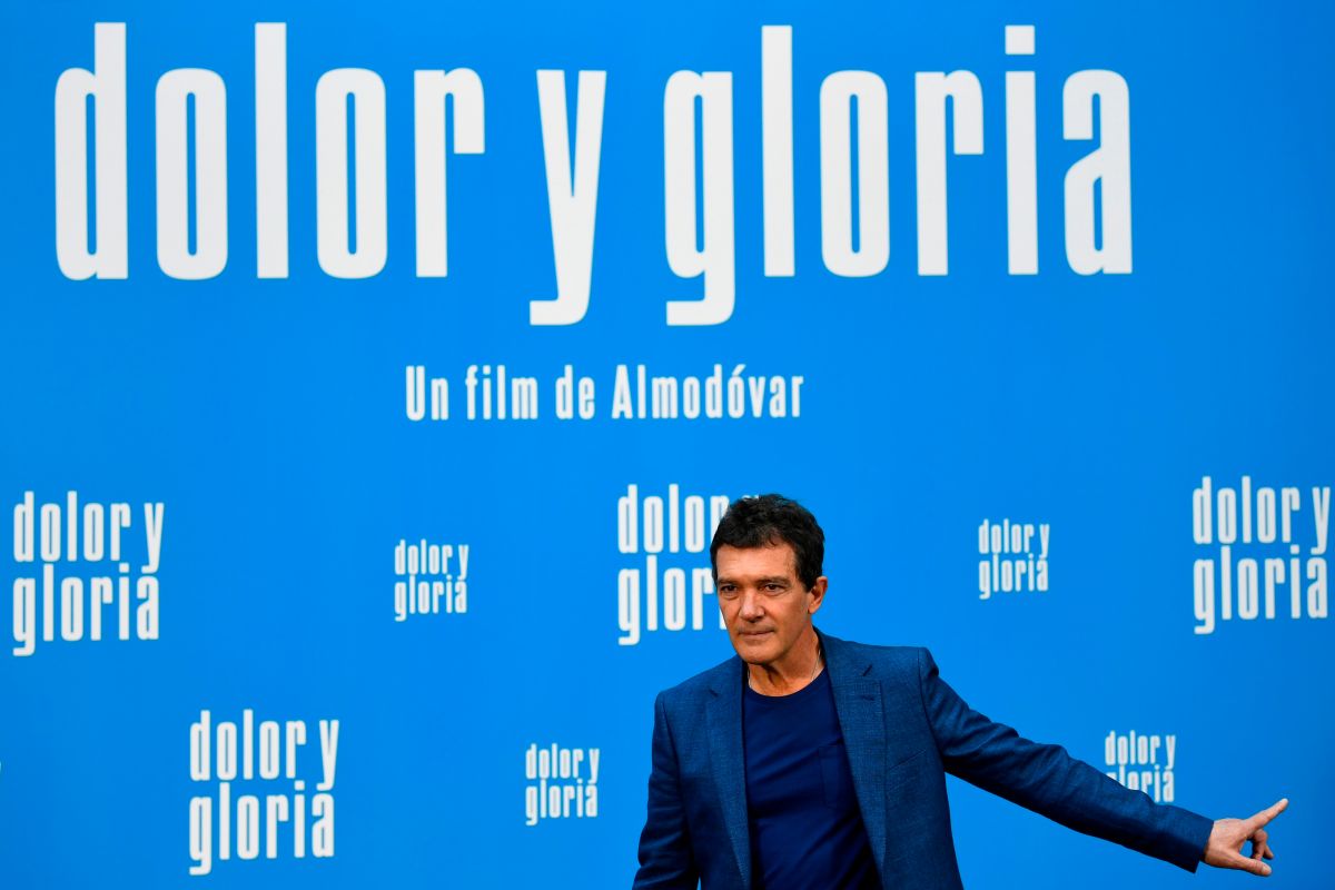 Antonio Banderas en la premiere de "Dolor y Gloria"