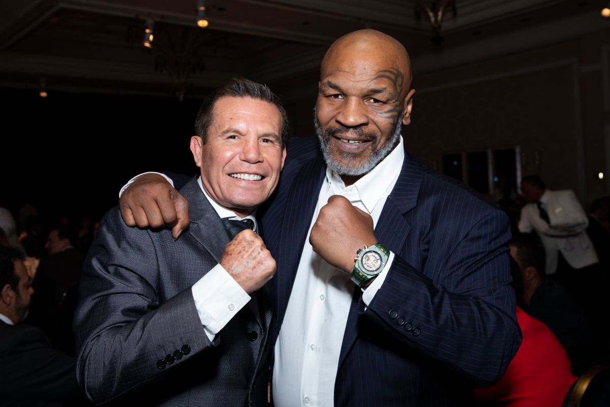 Meeting of ring legends: Julio César Chávez had a meeting with Mike Tyson