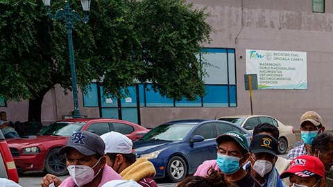 Migrantes en México