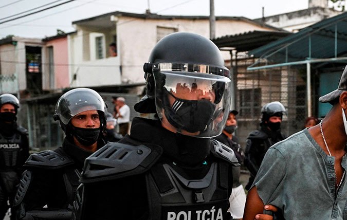 Detenido en Cuba tras manifestación
