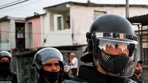 Detenido en Cuba tras manifestación