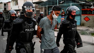 Detenido en Cuba tras manifestación