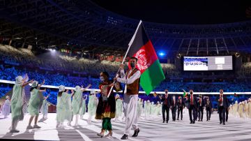 La delegación paralímpica de Afganistán estaba integrada por dos atletas de taekwondo.