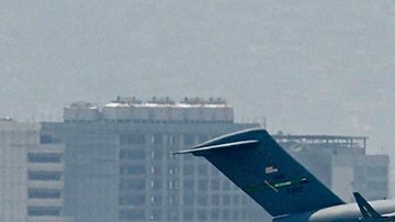 Aeropuerto de Kabul en Afganistán