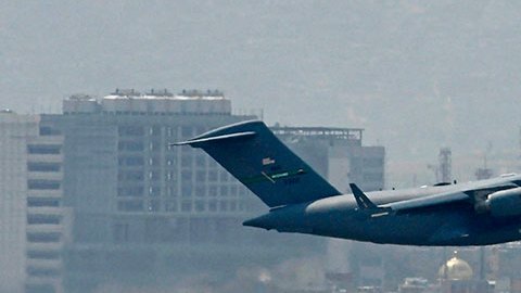 Aeropuerto de Kabul en Afganistán