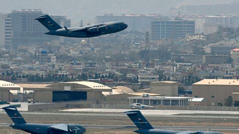 Aeropuerto de Kabul en Afganistán