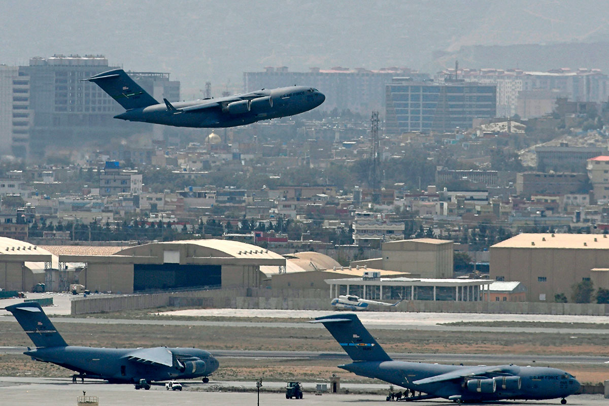 US maintains operations at Kabul airport after rocket attack