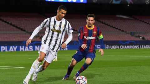Cristiano Ronaldo y Lionel Messi