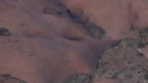 Los efectos de la sequía en el Río Colorado son visibles en Lake Powell, en Utah y Arizona.