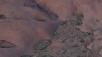 Los efectos de la sequía en el Río Colorado son visibles en Lake Powell, en Utah y Arizona.