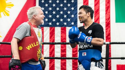 Luego de 21 años trabajando juntos, Roach y Pacquiao todavía están en la misma página.