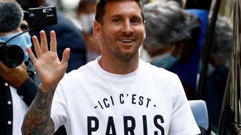 Lionel Messi en Paris