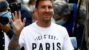 Lionel Messi en Paris