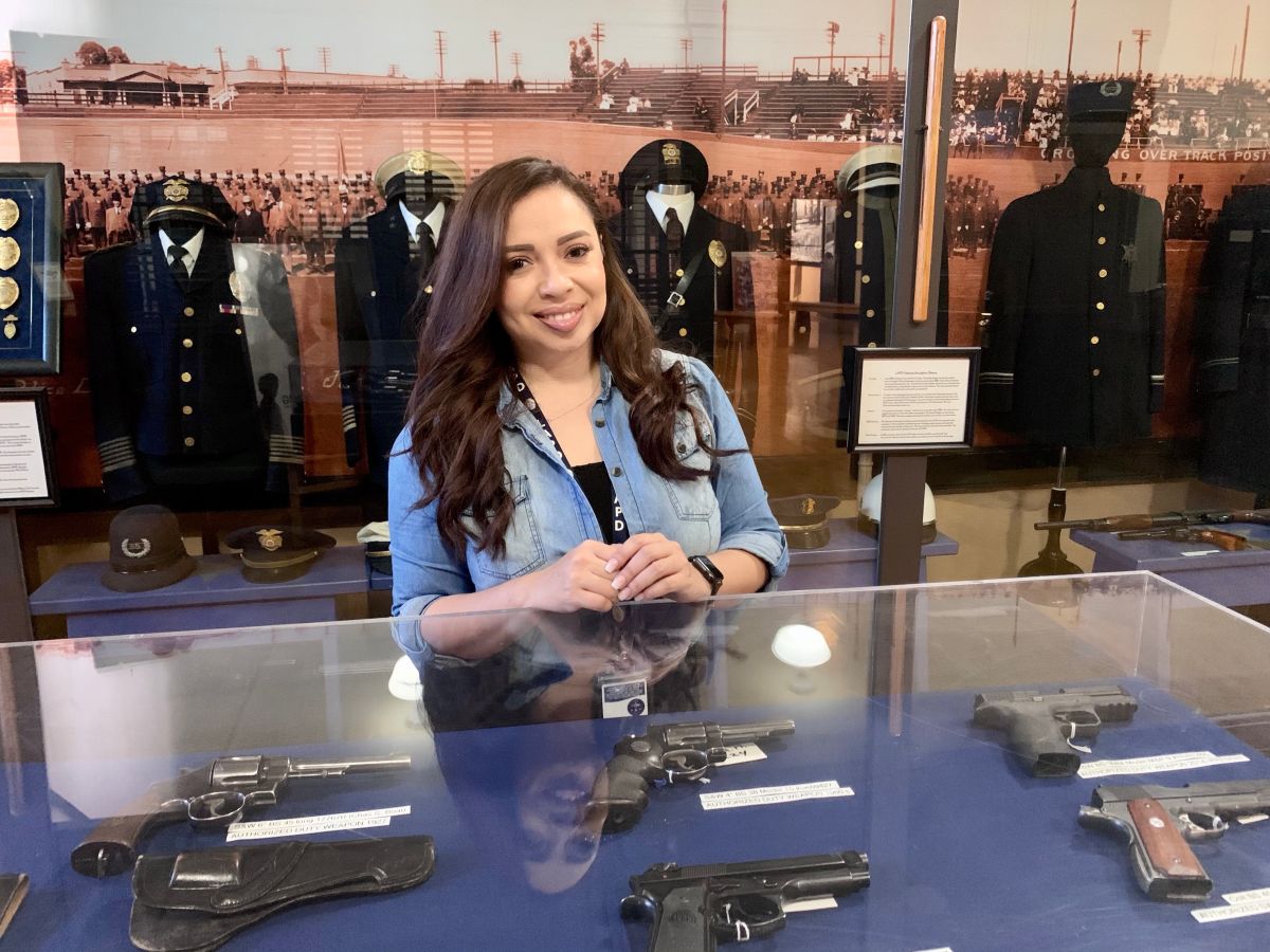 The first female director of the LA Police Museum is Latina
