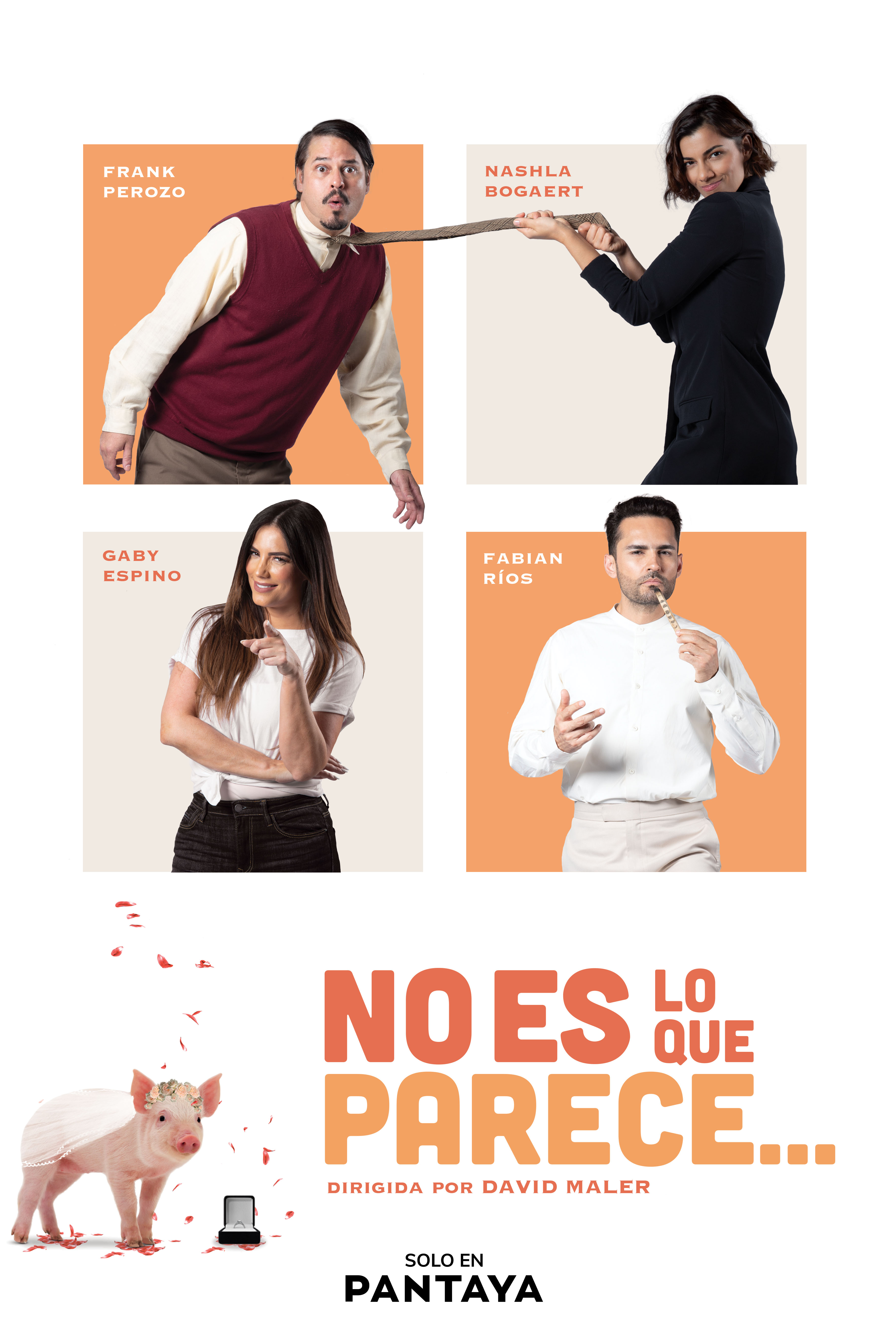 Póster de la película 'No Es Lo Que Parece'. | Cortesía: Pantaya