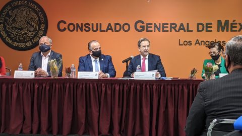 Representantes de México y LA inauguran la semana de la educación en el Consulado de México en Los Ángeles.