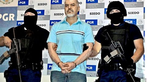 El narcotraficante Eduardo Arellano Félix, alias "El Doctor"