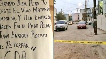Sicarios del Cártel de Sinaloa "caza" al Peter Pan por haberlos traicionado, matan a 3 y dejan narcomensajes