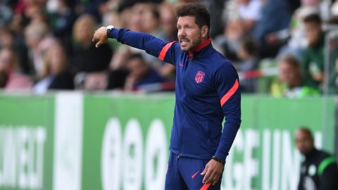 Diego Simeone, asegura que le gusta el esfuerzo que hacen sus jugadores cada partido.