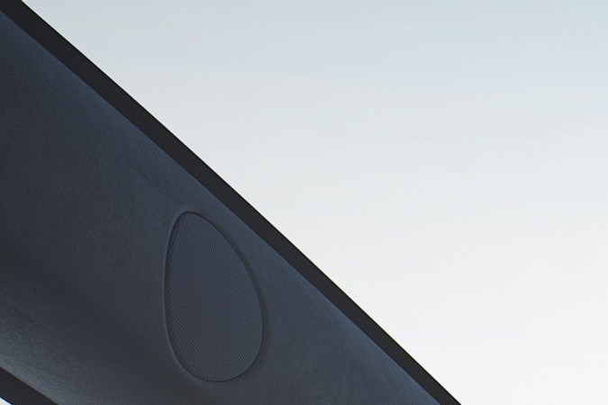 Foto del interior del Tesla Model S