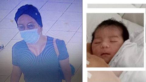 VIDEO: Momento exacto que mujer roba a bebé de hospital en Zapopan, Jalisco
