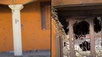 VIDEO: Talibanes, CJNG y Cártel de Sinaloa dejan casas llenas de balas en México